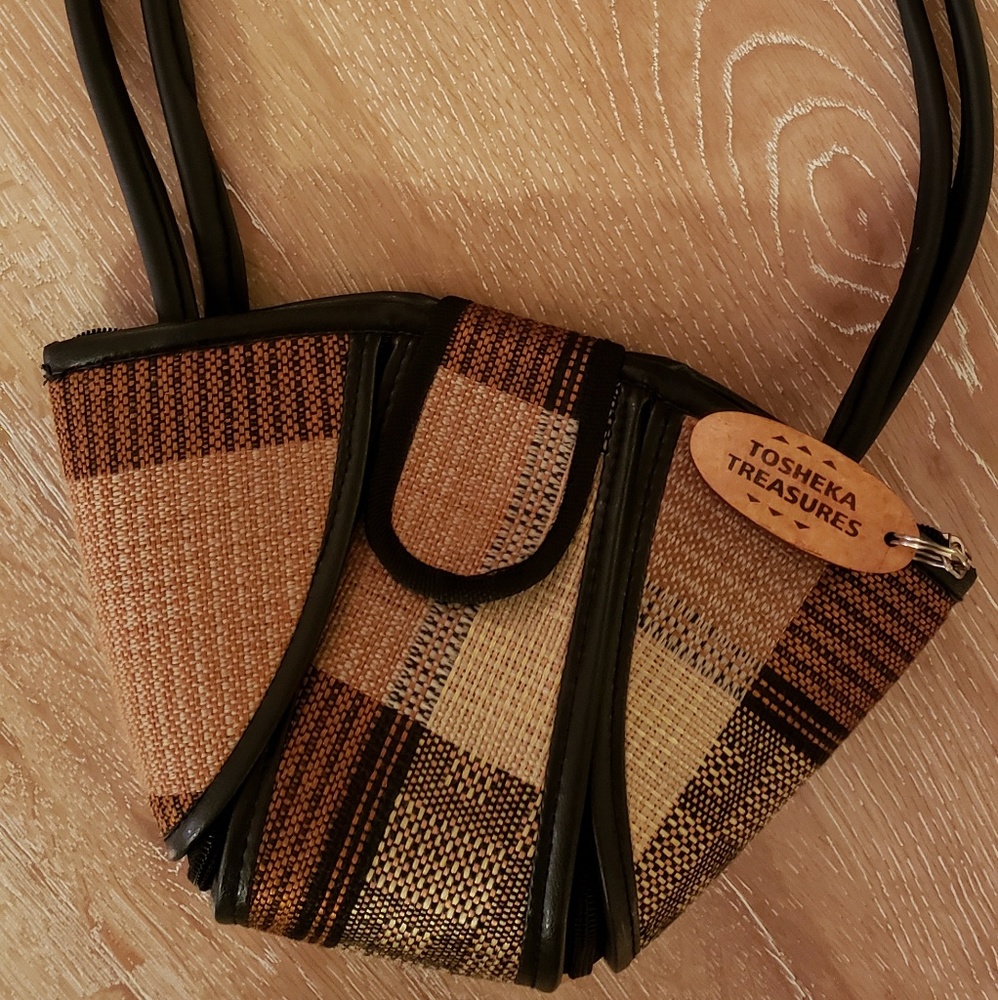 Woven Love Boat Bag by Tosheka Designs